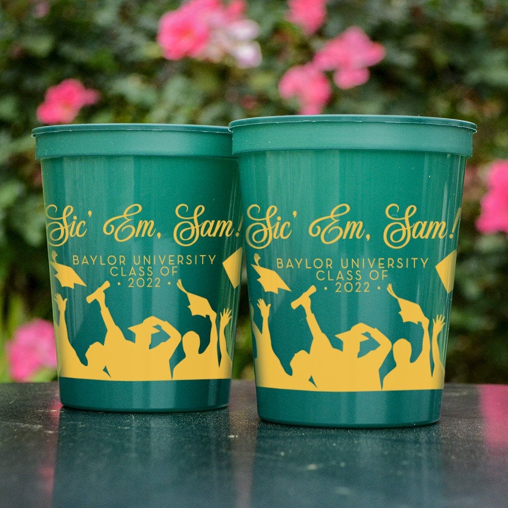 graduation stadium cups