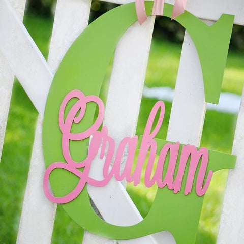 WEDDING HANGING MONOGRAM