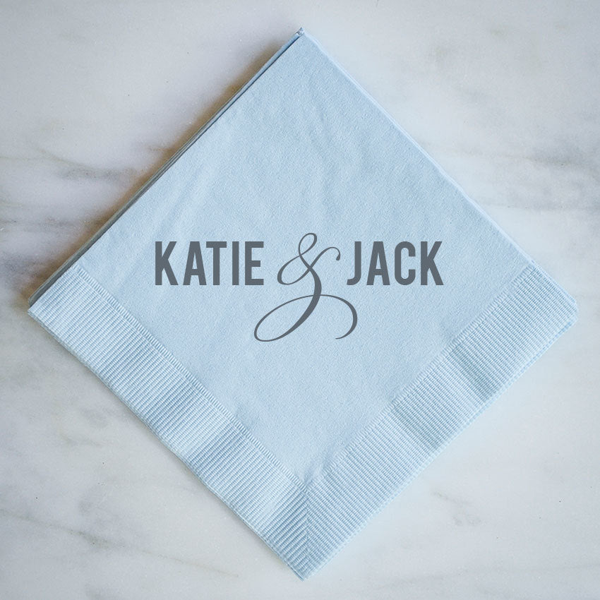 Personalized Cocktail Napkins Gb Design House 4472