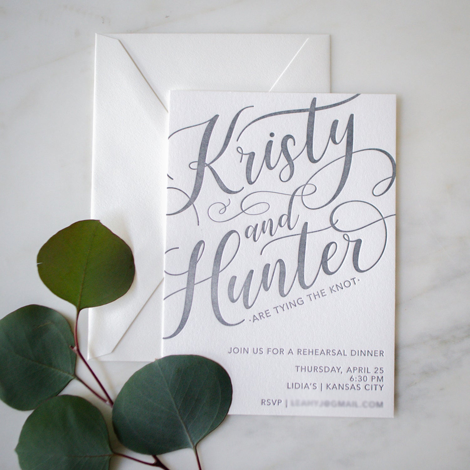 letterpress invitations