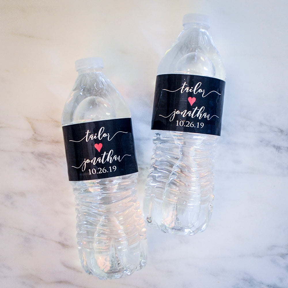 Water Bottle Sticker Labels