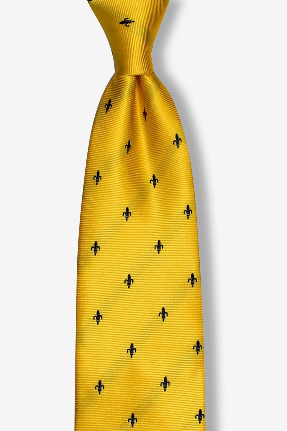 GoTie Proper Fleur-De-Lis Geometric Pocket Square