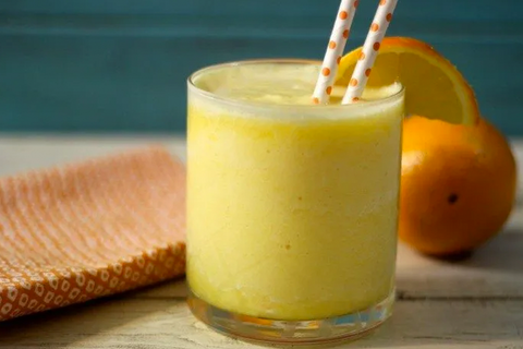 Frosty Orange Juice Drink
