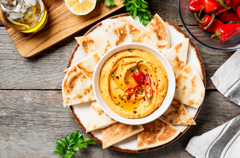 red pepper hummus