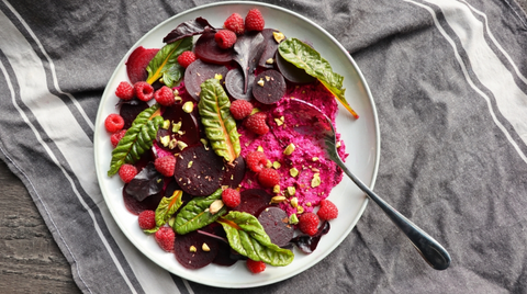 Beet and Raspberry Salad