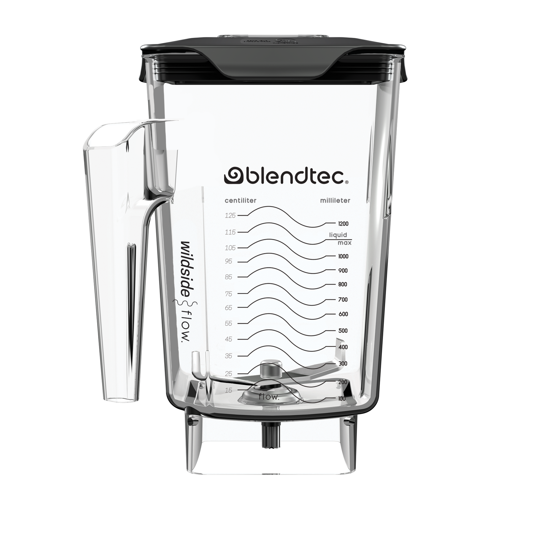 Blendtec 90 oz WildSide+ Jar - Replacement Kitchen Blender Jar - Compatible  with All Blendtec Blenders - 36 oz Blending Capacity - Clear