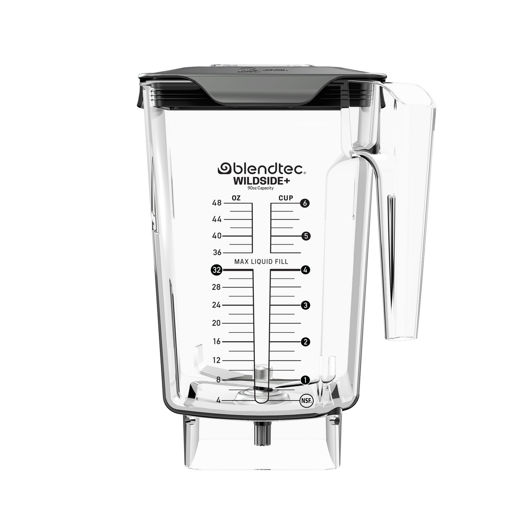 Blendtec Commercial WildSide Chef Blender Jar, 3 Qt. with Vented Gripper  Lid