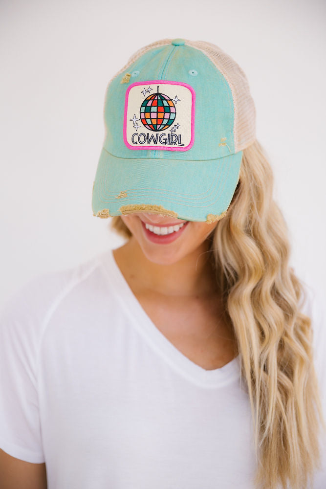 DISCO COWGIRL PATCH HAT | Judith March