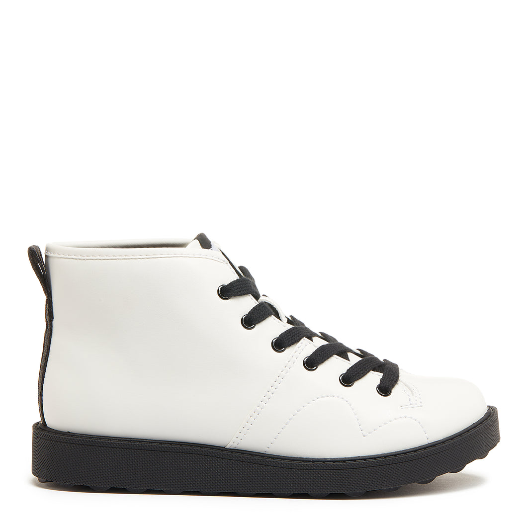 white ankle boots uk