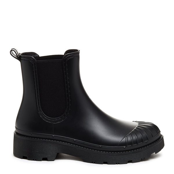 Rocket Dog Puddle Black Chelsea Rain Boots