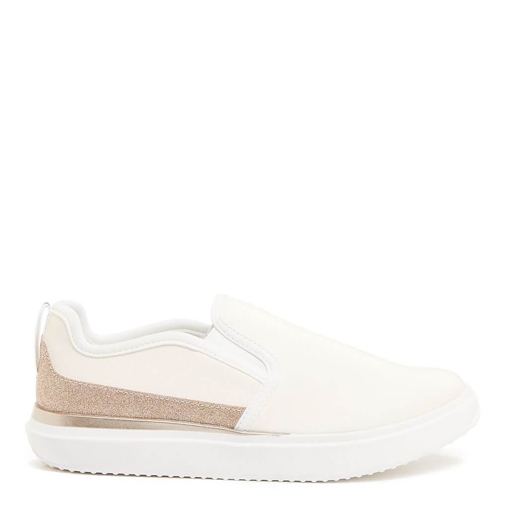 Becki White Slip-On Trainer – Rocket Dog UK