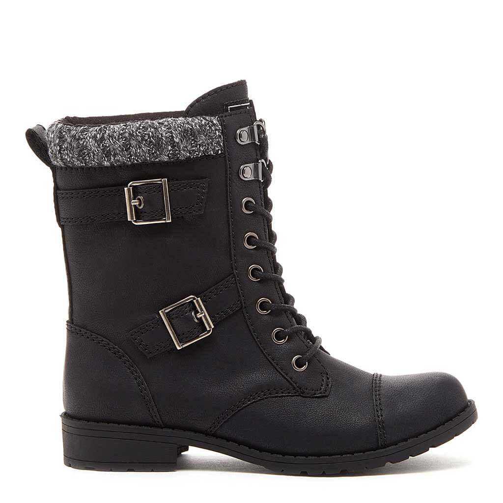 next black biker boots