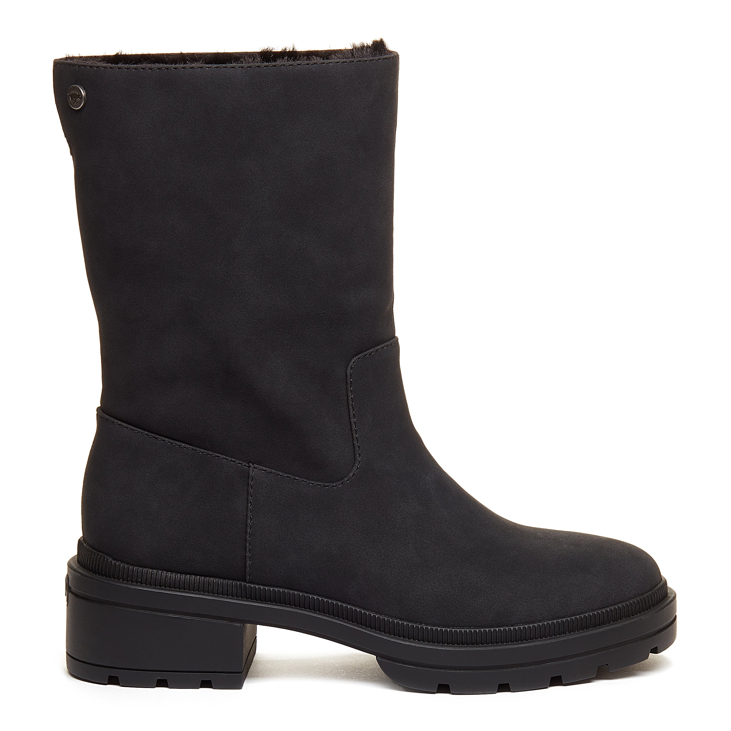 Image of Idea Black Roll Down Winter Boots