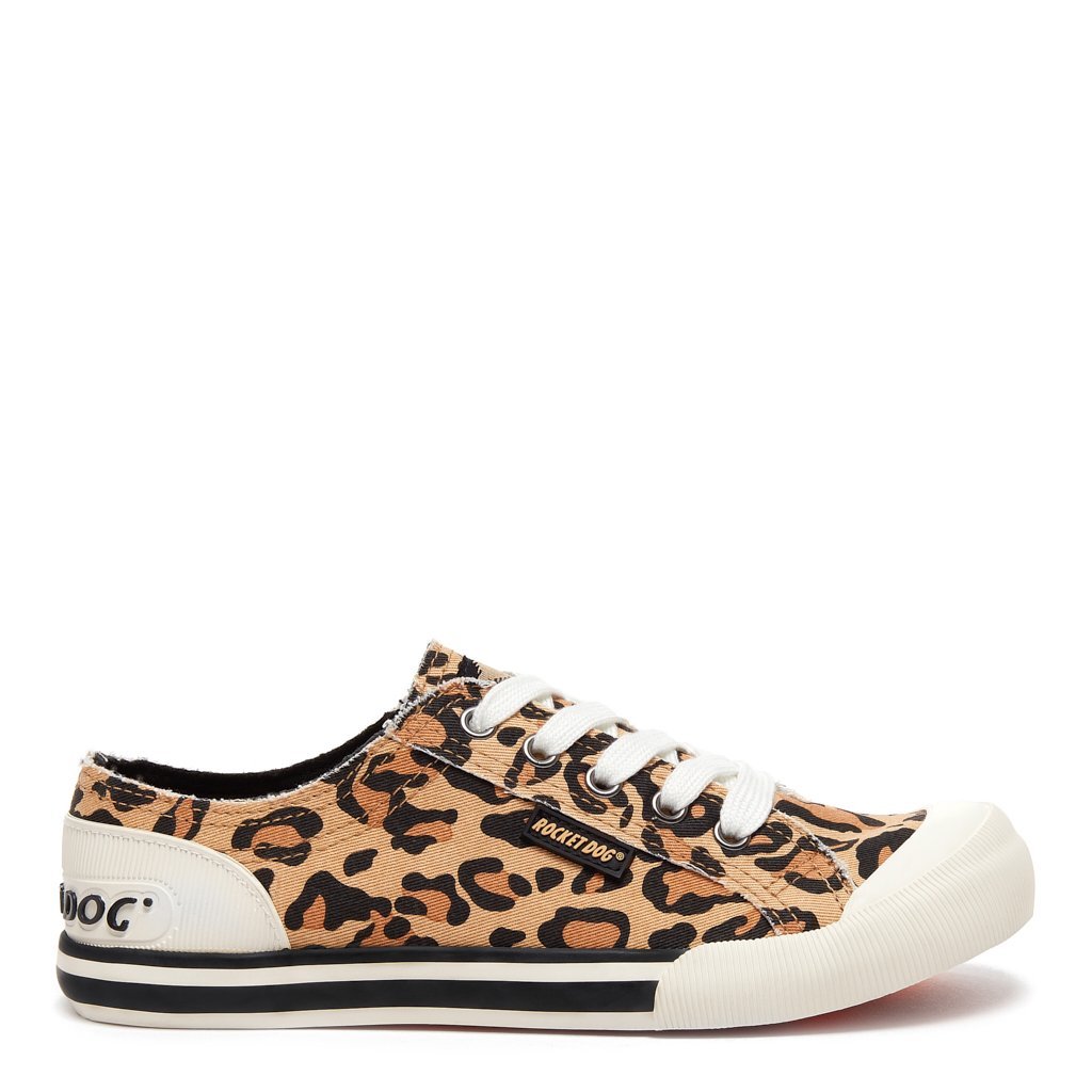 slip on leopard print trainers