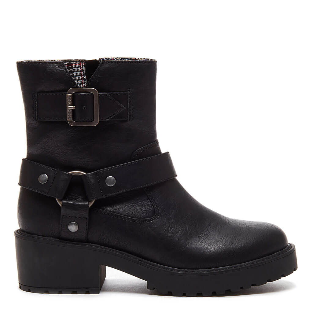 next black biker boots