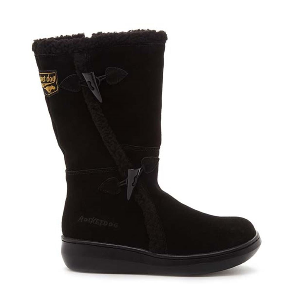 suede snow boots