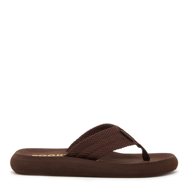 Rocket Dog Sunset Brown Webbing Flip Flops