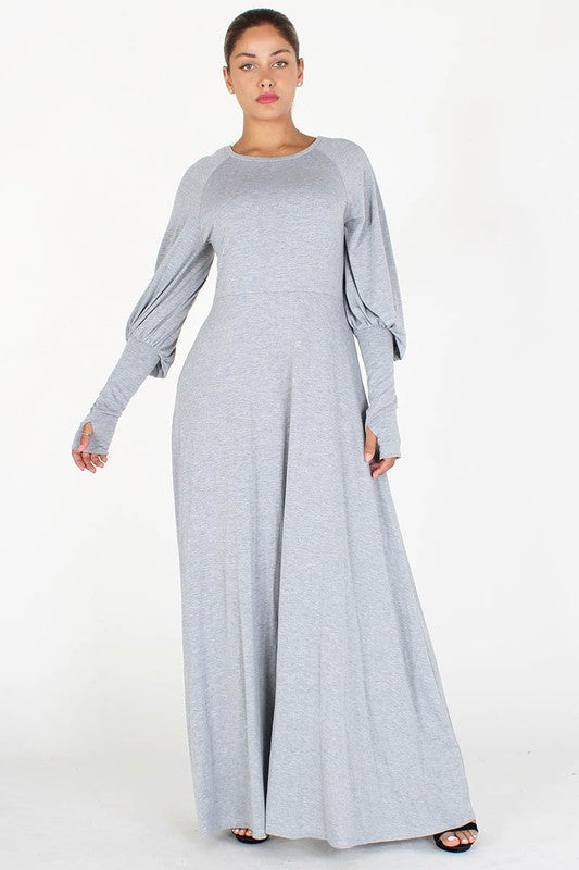 Naomi Long Sleeve Maxi Dress - Black - Buy Women's Dresses - Billy J