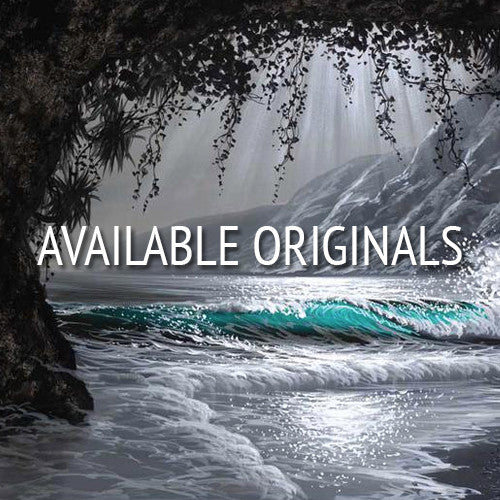 Available Originals walfrido hawaii tropical seascape artist