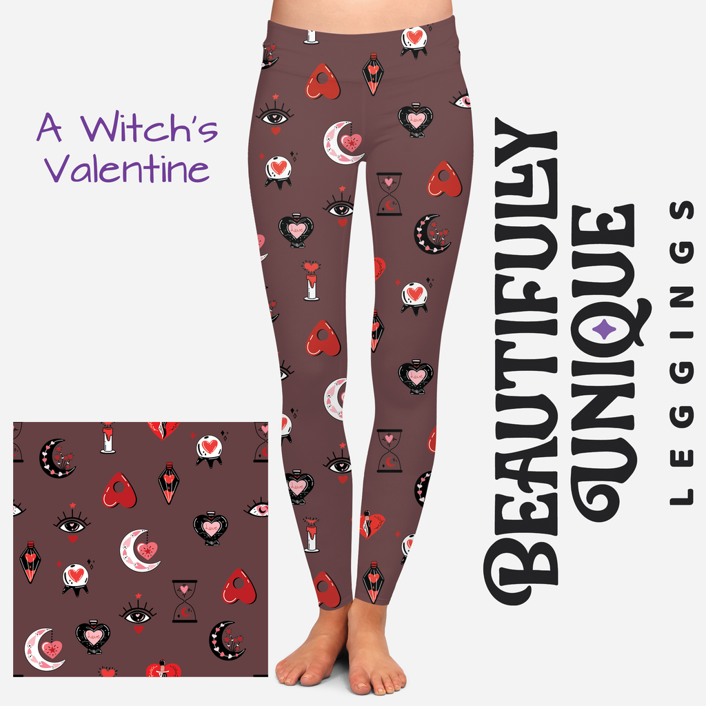 Red Bokeh Hearts (Exclusive) - High-quality Handcrafted Vibrant Leggin –  Beautifully Unique Leggings