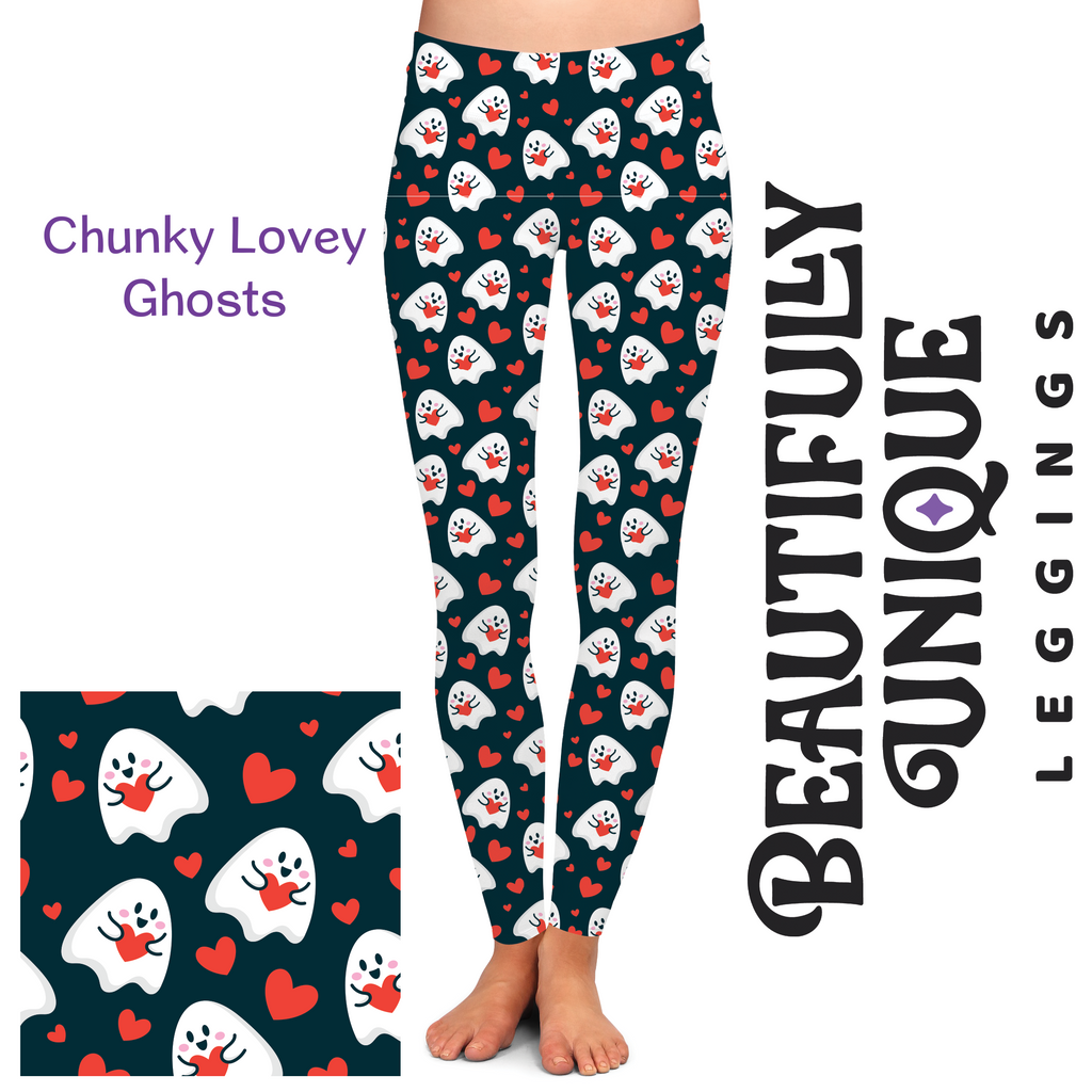 Red Bokeh Hearts (Exclusive) - High-quality Handcrafted Vibrant Leggings