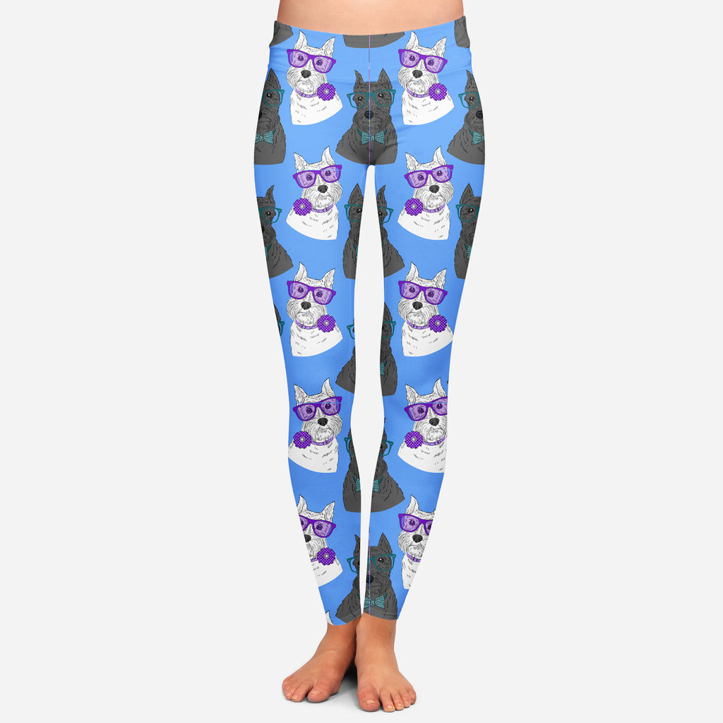 Blue Balloon Dogs - High-quality Handcrafted Vibrant Leggings