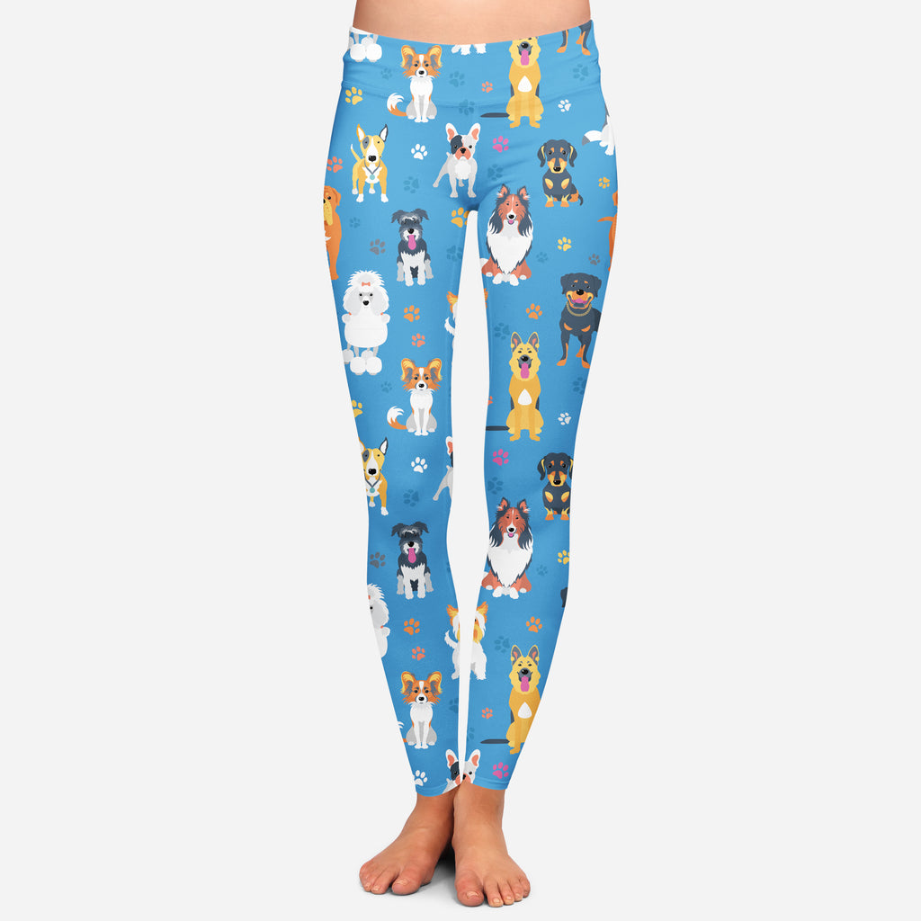 Blue Balloon Dogs - High-quality Handcrafted Vibrant Leggings – Beautifully  Unique Leggings