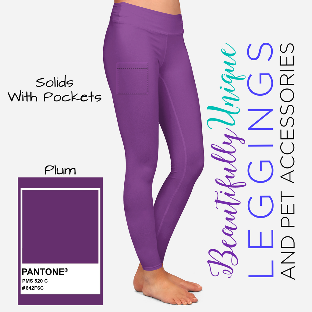 Solid - High-quality Handcrafted Durable Leggings – Beautifully