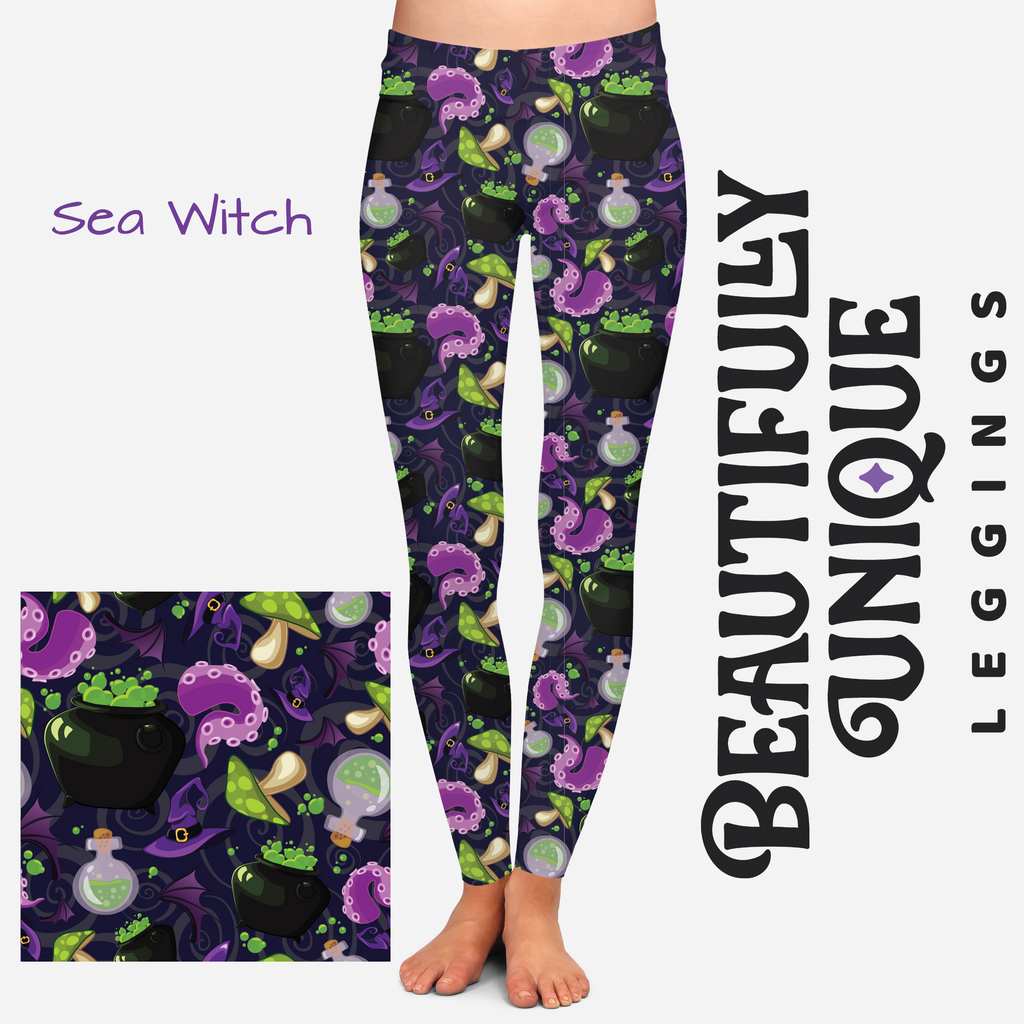 Ocean Blue Leggings (LEGGINGS ONLY) – Bossy Glamworks