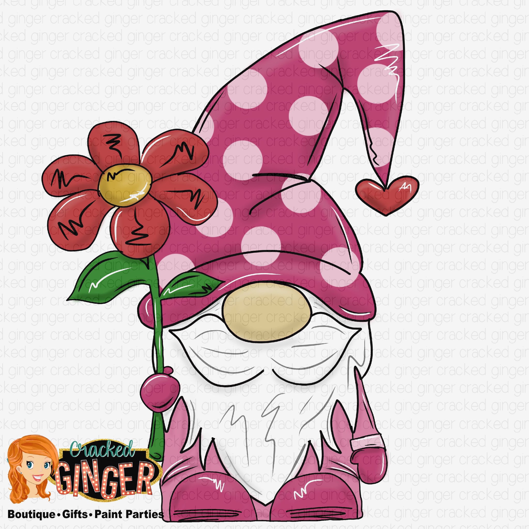 Download Valentines Day Gnome Party Decor Paper Party Supplies