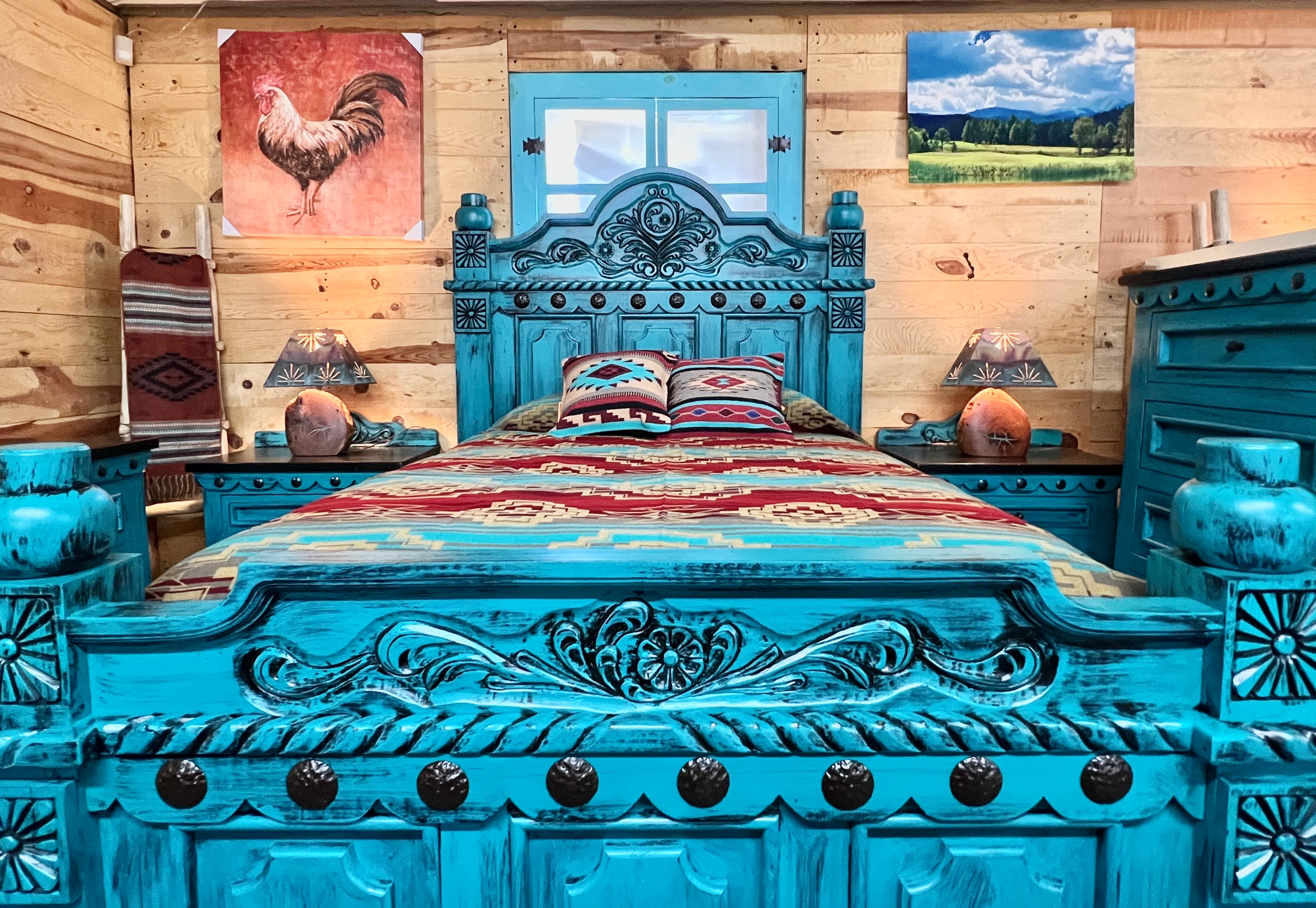6-Piece Spanish Colonial-Inspired Bedroom Set
