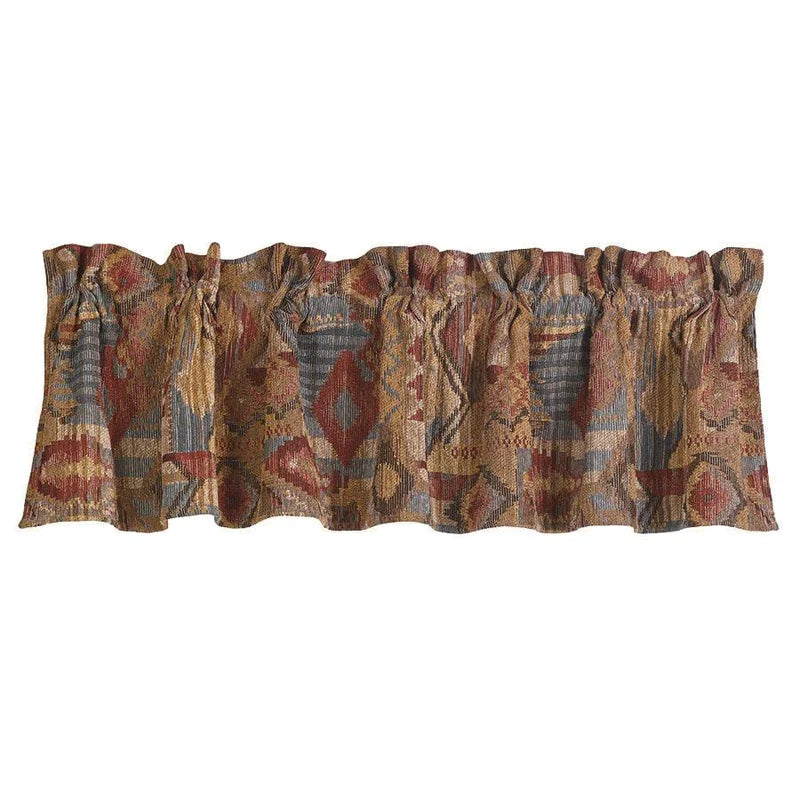 Kitchen Valance with a Ruidoso Patchwork Design