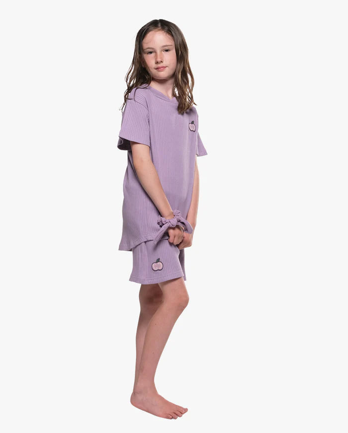 THE GIRL CLUB  Lavender Peace Heart Summer PJs