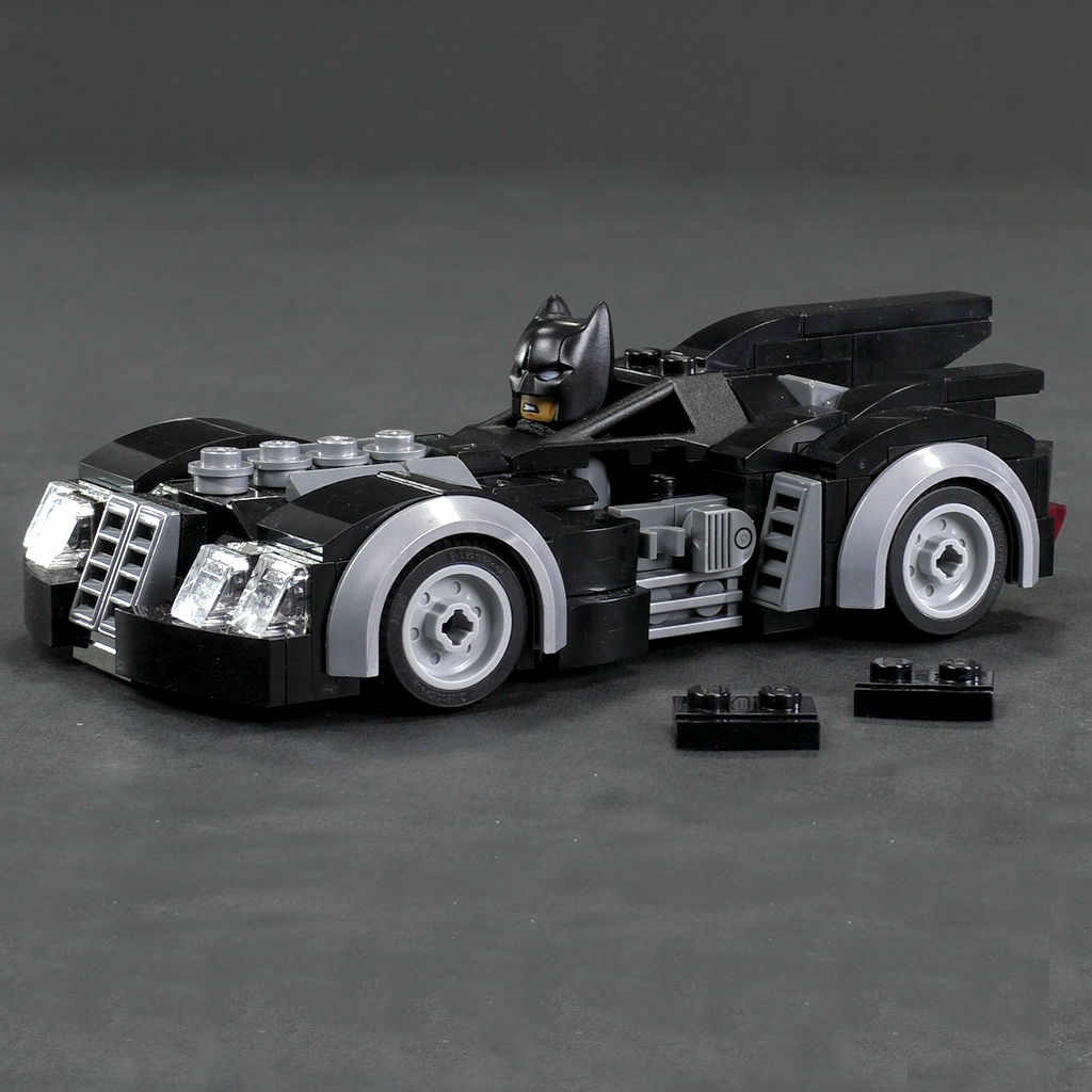 Arkham Asylum Batmobile - Minifig Scale — Brick Vault