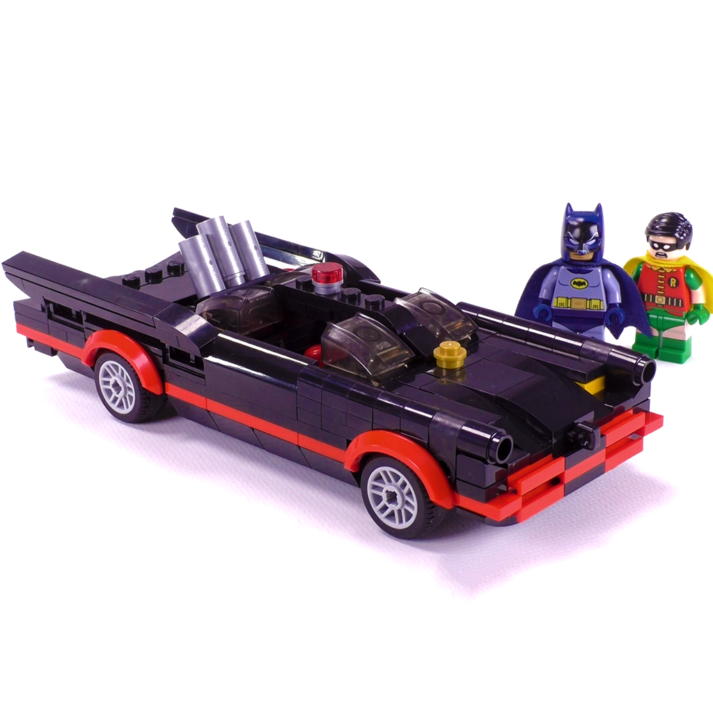 1966 Batmobile - Minifig Scale — Brick Vault
