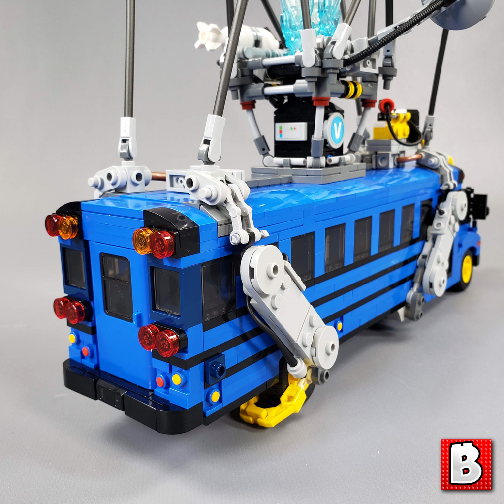 lego fortnite battle bus set