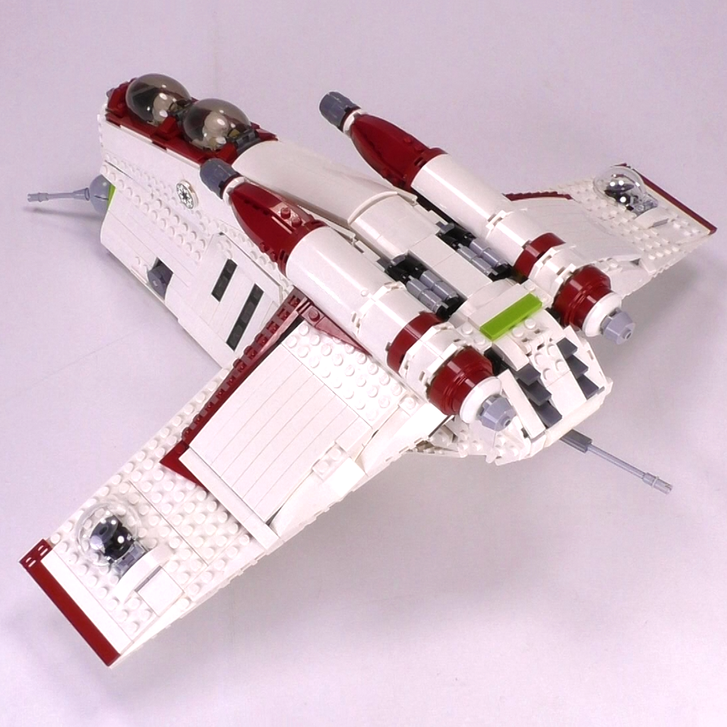 Indvandring eskortere Mew Mew Republic Gunship (Original Build) - Minifig Scale — Brick Vault