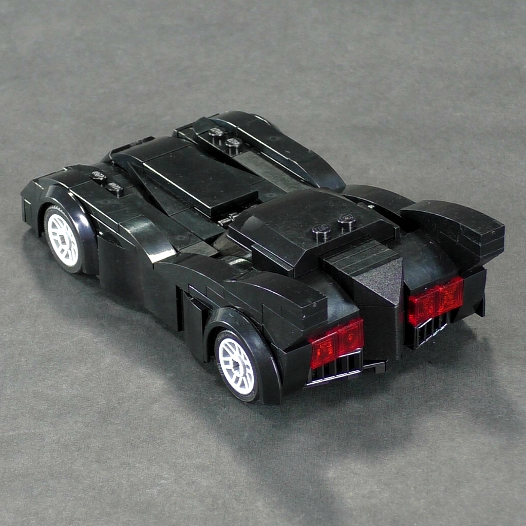 The New Batman Adventures Batmobile - Minifig Scale — Brick Vault