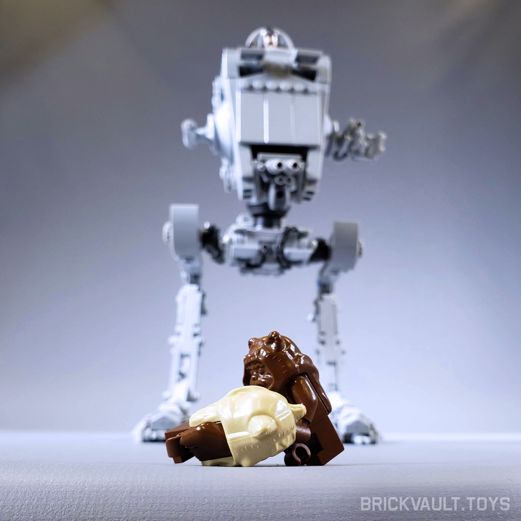 Bred vifte ketcher Pine AT-ST - Minifig Scale — Brick Vault