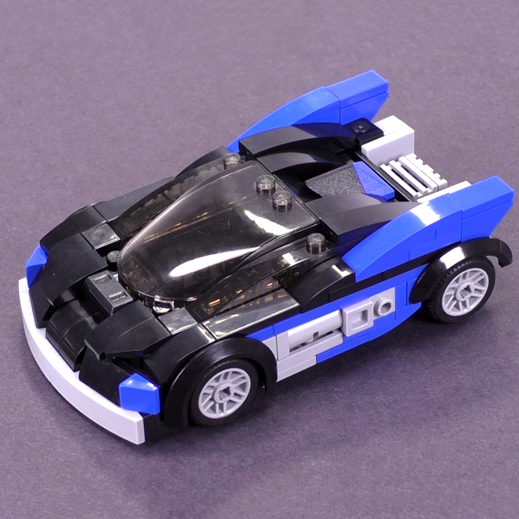 The Batman Batmobile 2004 - Minfig Scale — Brick Vault