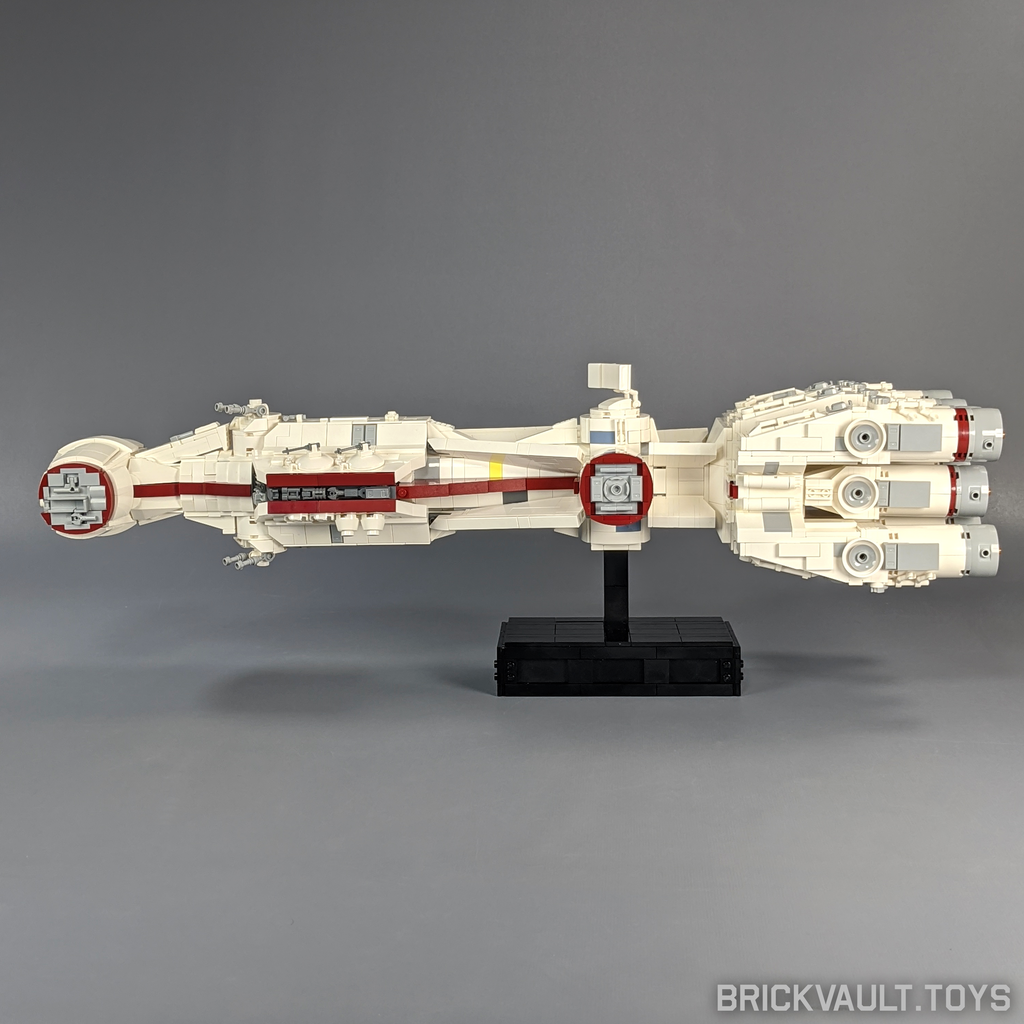 Cr90 Corvette Tantive Iv Liberator Micro Scale Brick Vault