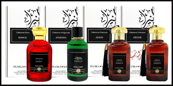 PEARLA Eau De Parfum Discovery Set (Full Collection) 20 Unisex Perfume Samples