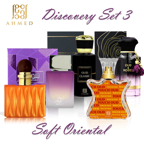 AHMED Oud & Roses 60mL Unisex Oriental Perfume for Men and Women a Woody  Floral Oriental Fragrance with Oudh (Frankincense) and Rose Accords