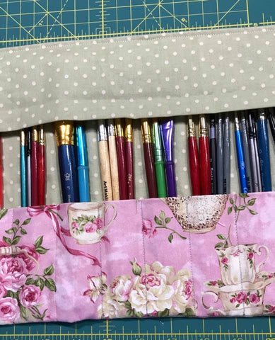 Making a Pencil Roll Up, Creating the Pattern