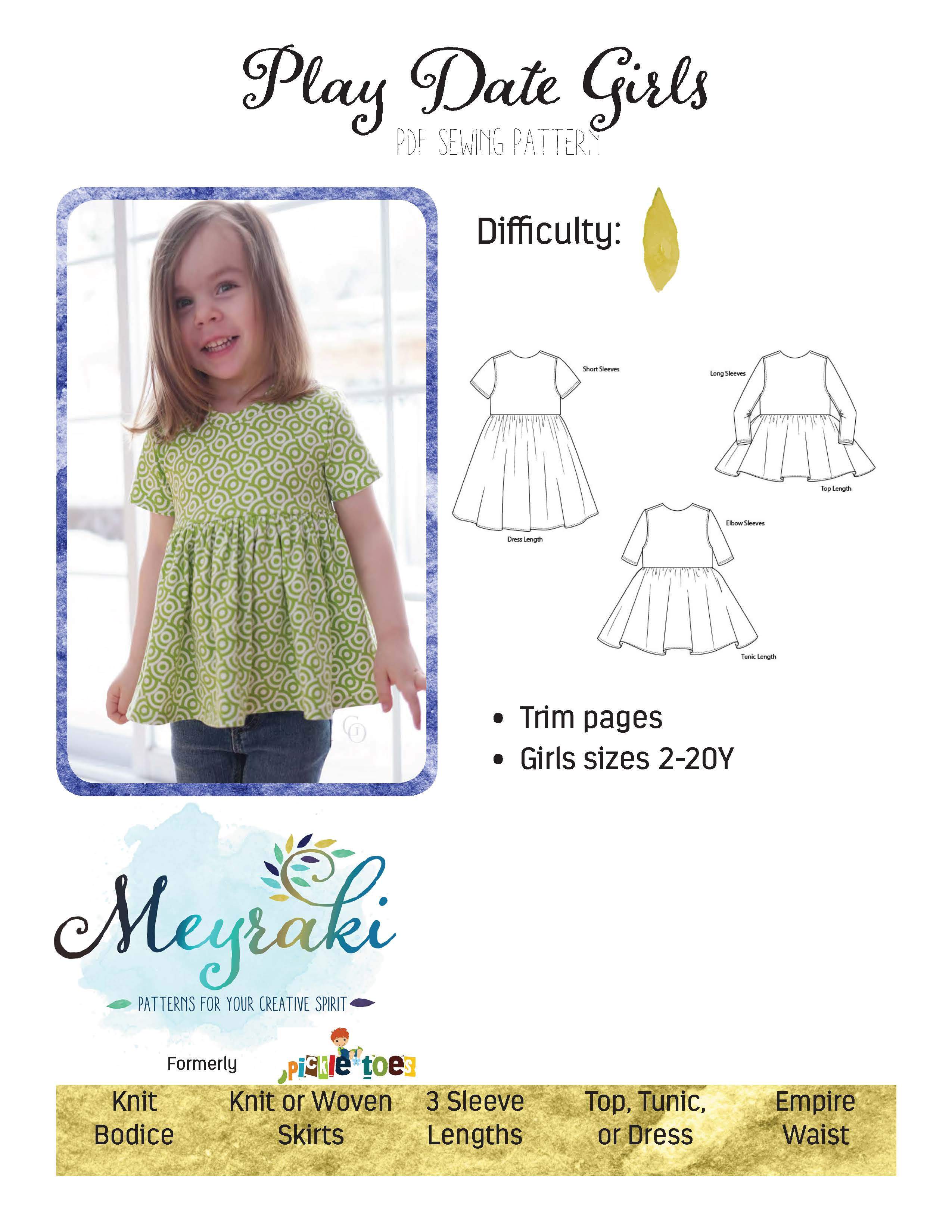 Play Date Girls – Meyraki Patterns