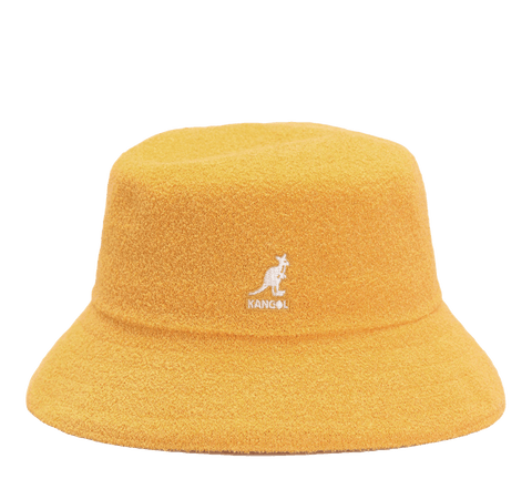 kangol hat yellow