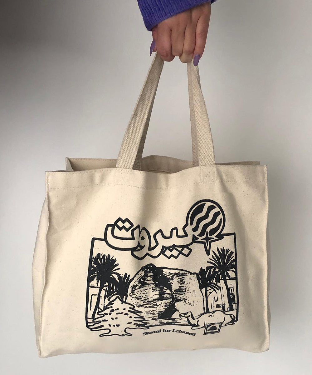 SHAMI FOR LEBANON TOTE BAG