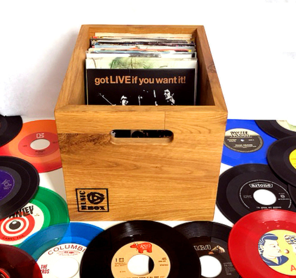 7 Inch Vinyl Storage Box ‘singles Going Steady Music Box Designs 