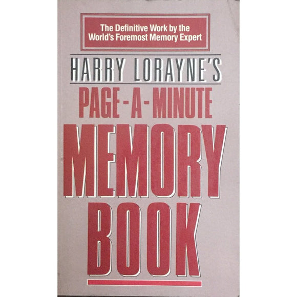 harry lorayne memory