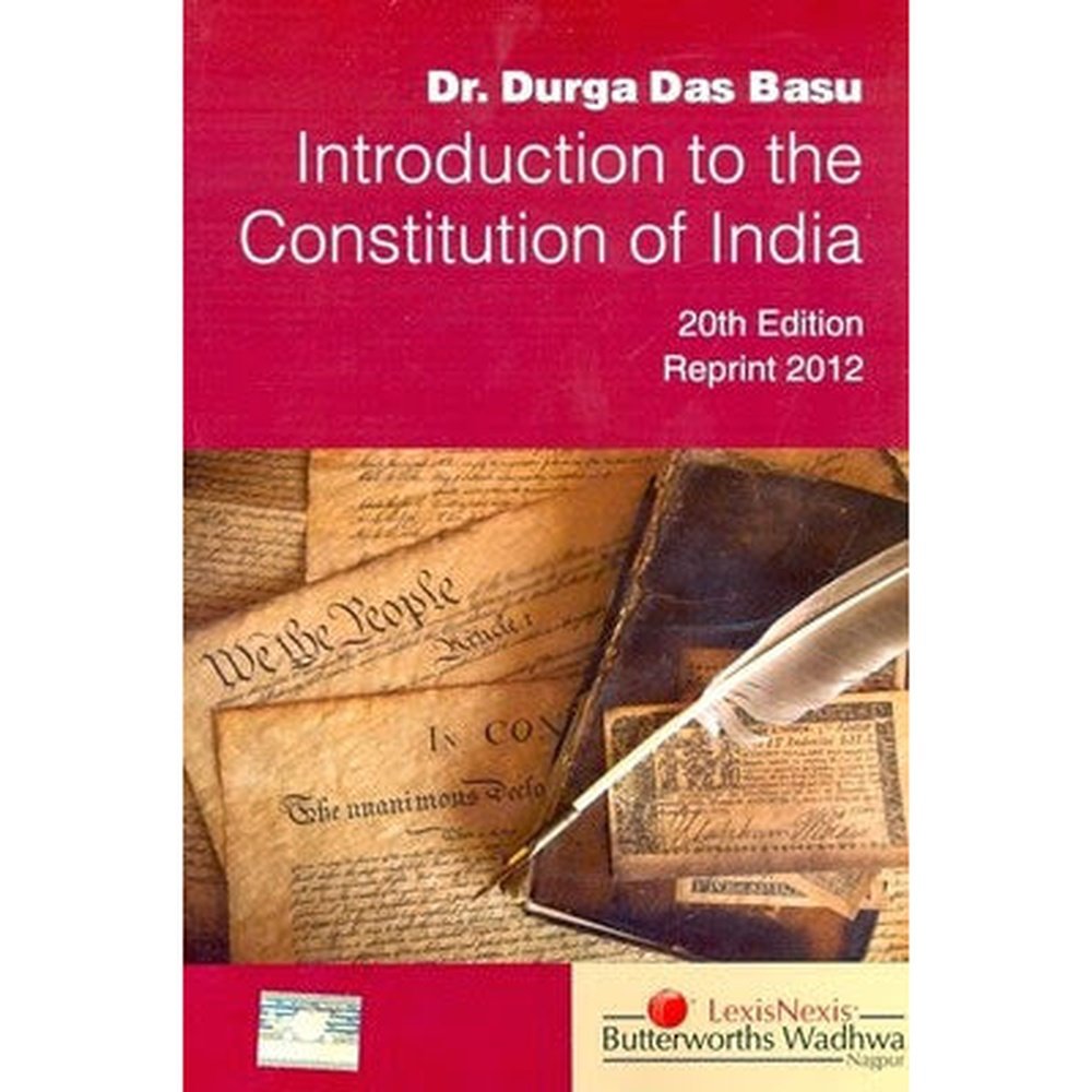 Introduction To The Constitution Of India By Durga Das Basu Inspire Bookspace